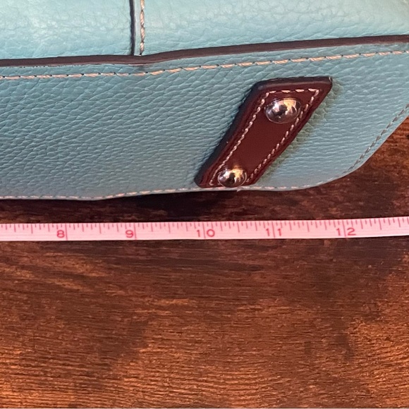 Dooney & Bourke authentic handbag. Teal pebble leather - Picture 8 of 10